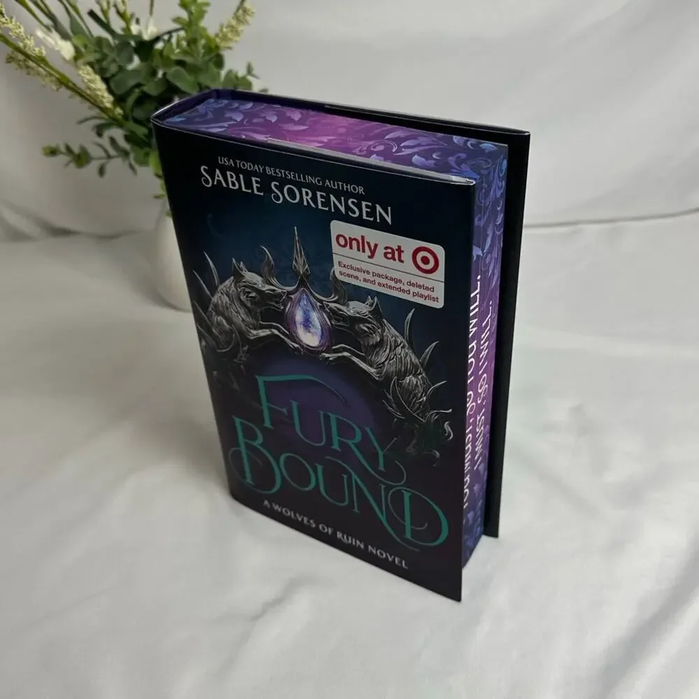 Fury Bound Sable Sorensen Target Exclusive Hardcover Romantasy NEW